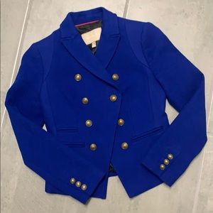 Banana Republic Royal Blue Button Blazer